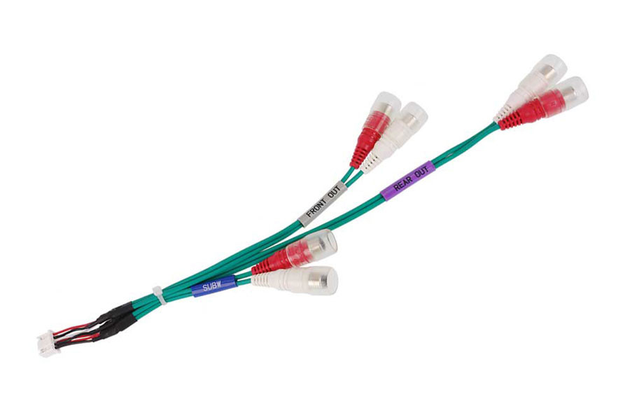 Pre-Out cable for alpine style systems