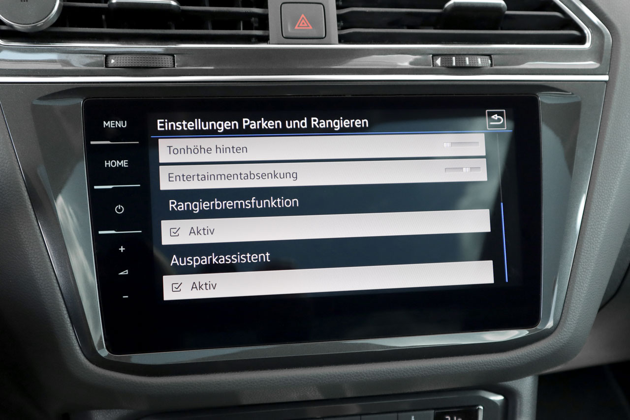 Spurwechselassistent inkl. Ausparkassistent für VW Tiguan AD1