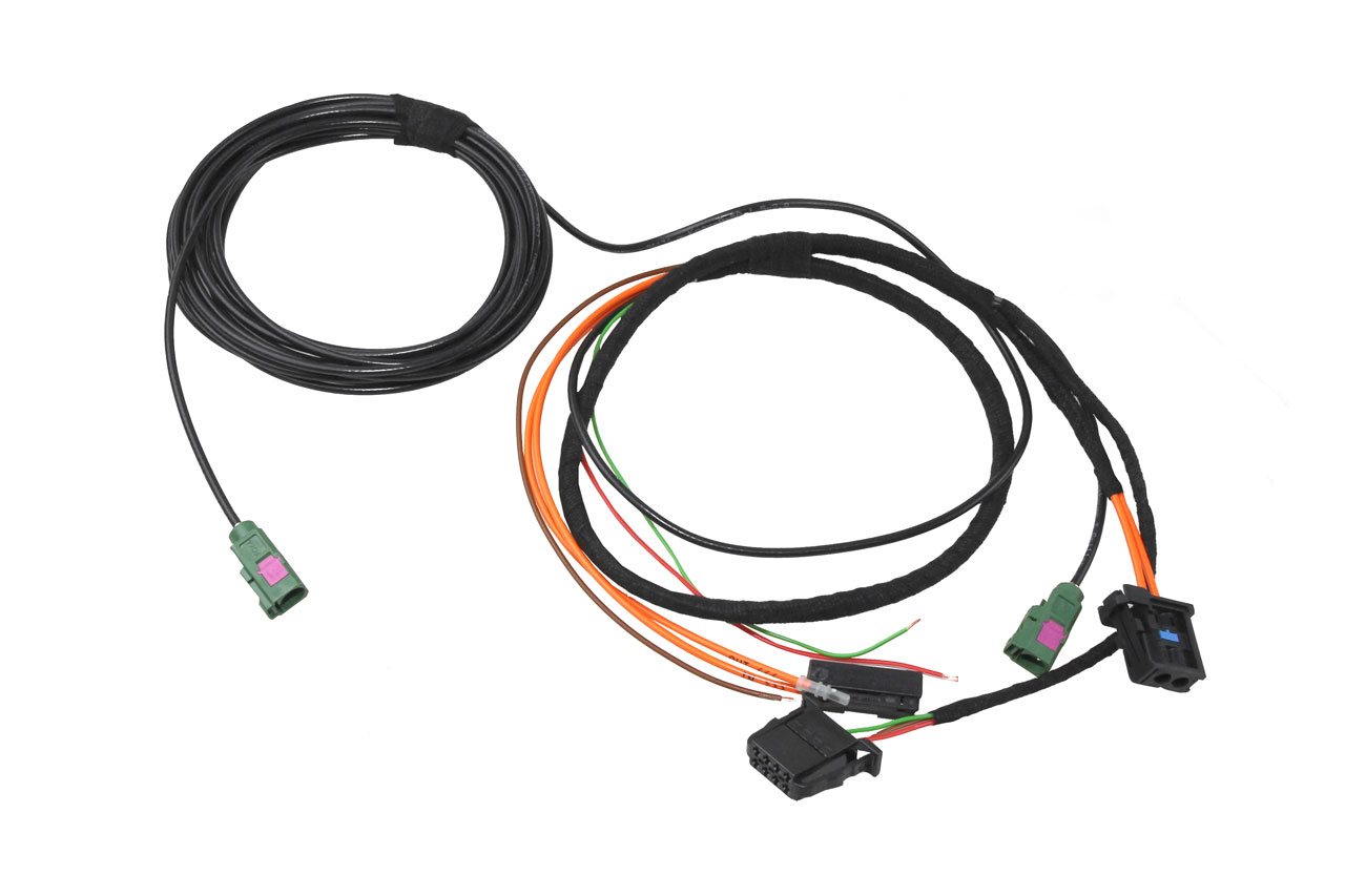 DVD changer cable set for VW Touareg 7P
