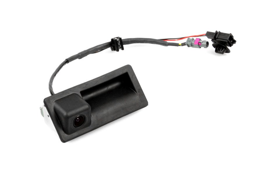 Complete kit Rear View Camera "LOW" integrated in handle strip for VW