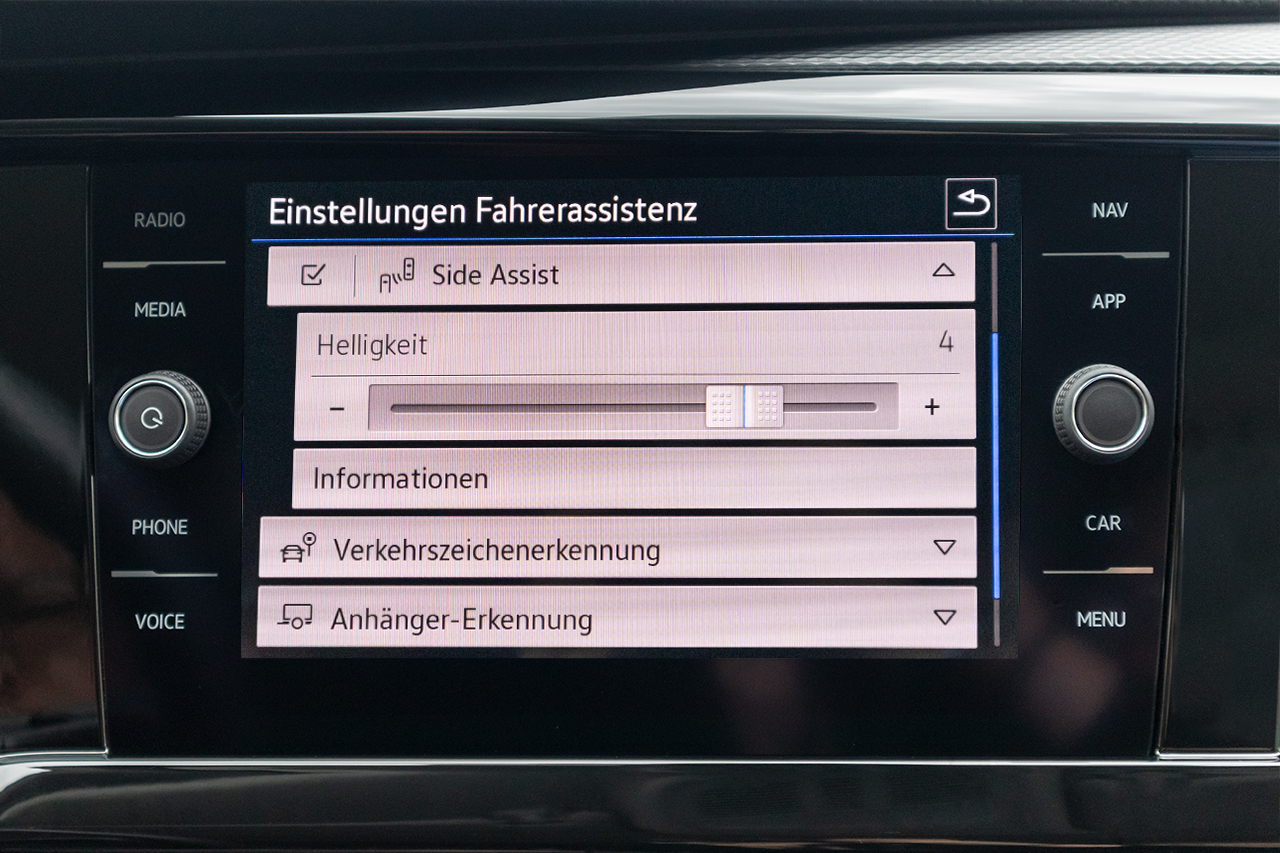 Spurwechselassistent inkl. Ausparkassistent für VW T6.1 SH