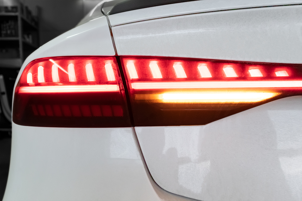 Komplett-Set LED-Heckleuchten mit dynamischer Lichtinszenierung für Audi A7 4K