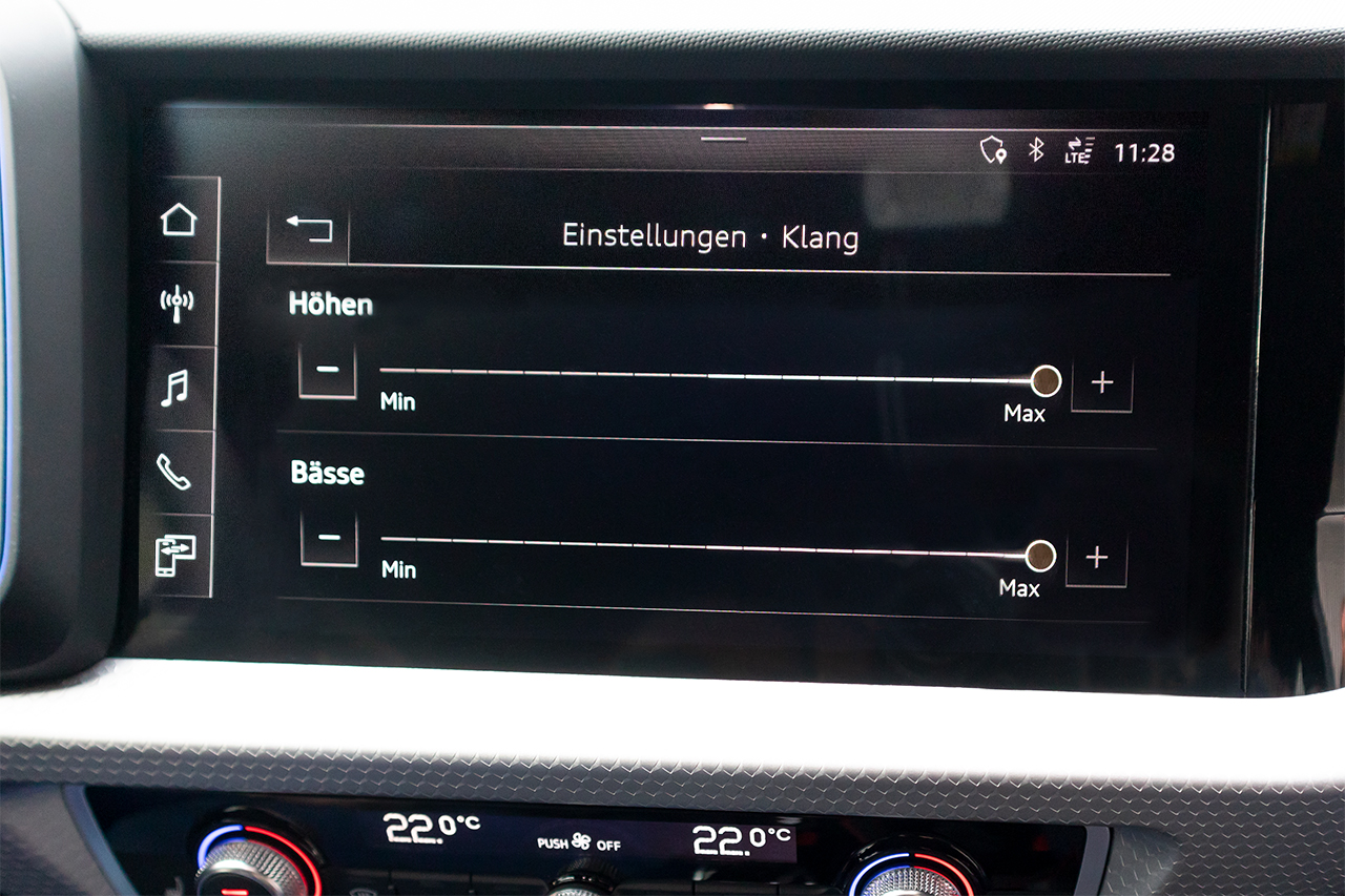 Komplettset Lautsprecher aktiv Soundsystem für Audi A1 GB