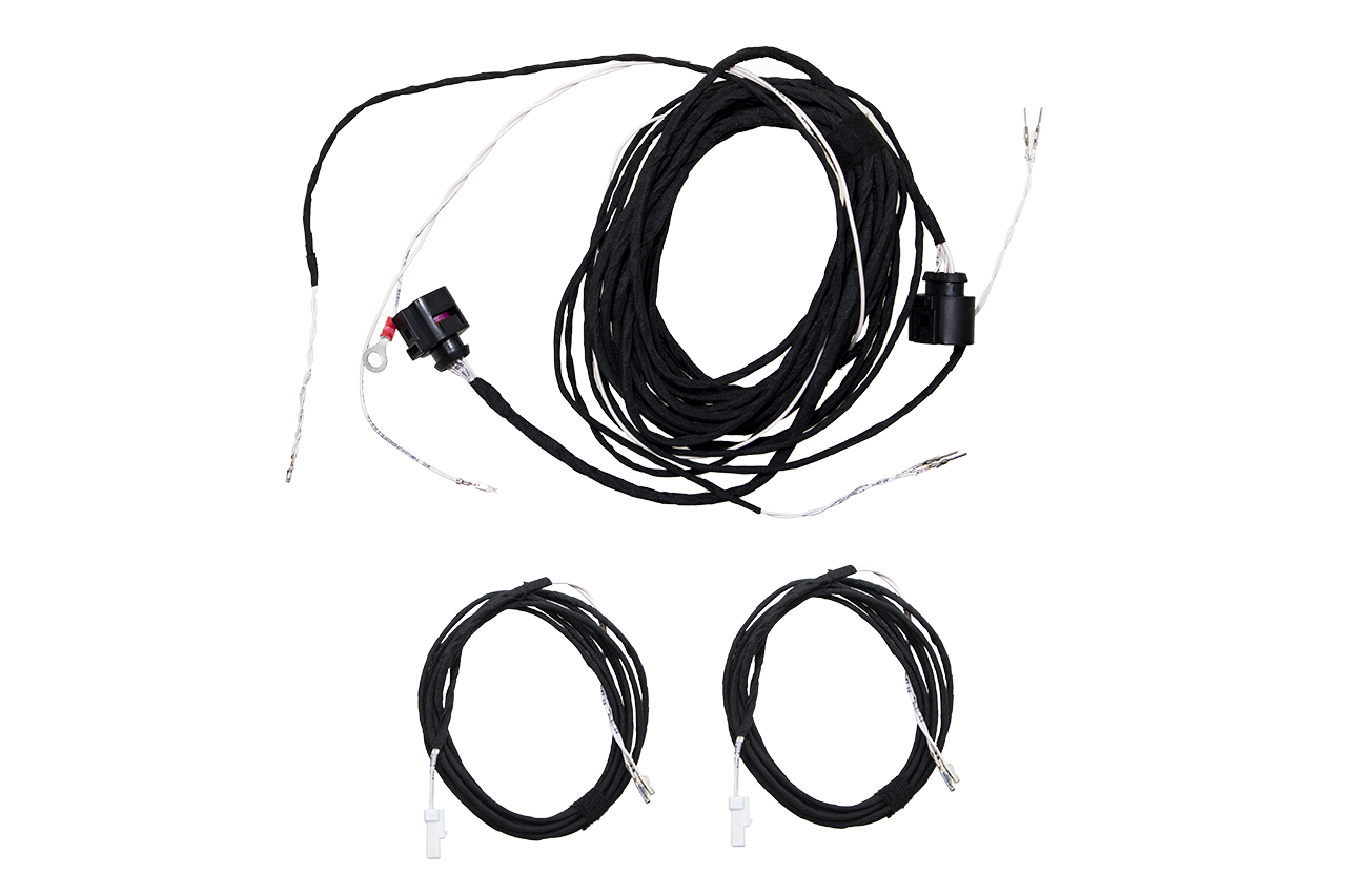 Kabelsatz Blind Spot-Sensor inkl. Ausparkassistent für Audi, VW, Skoda