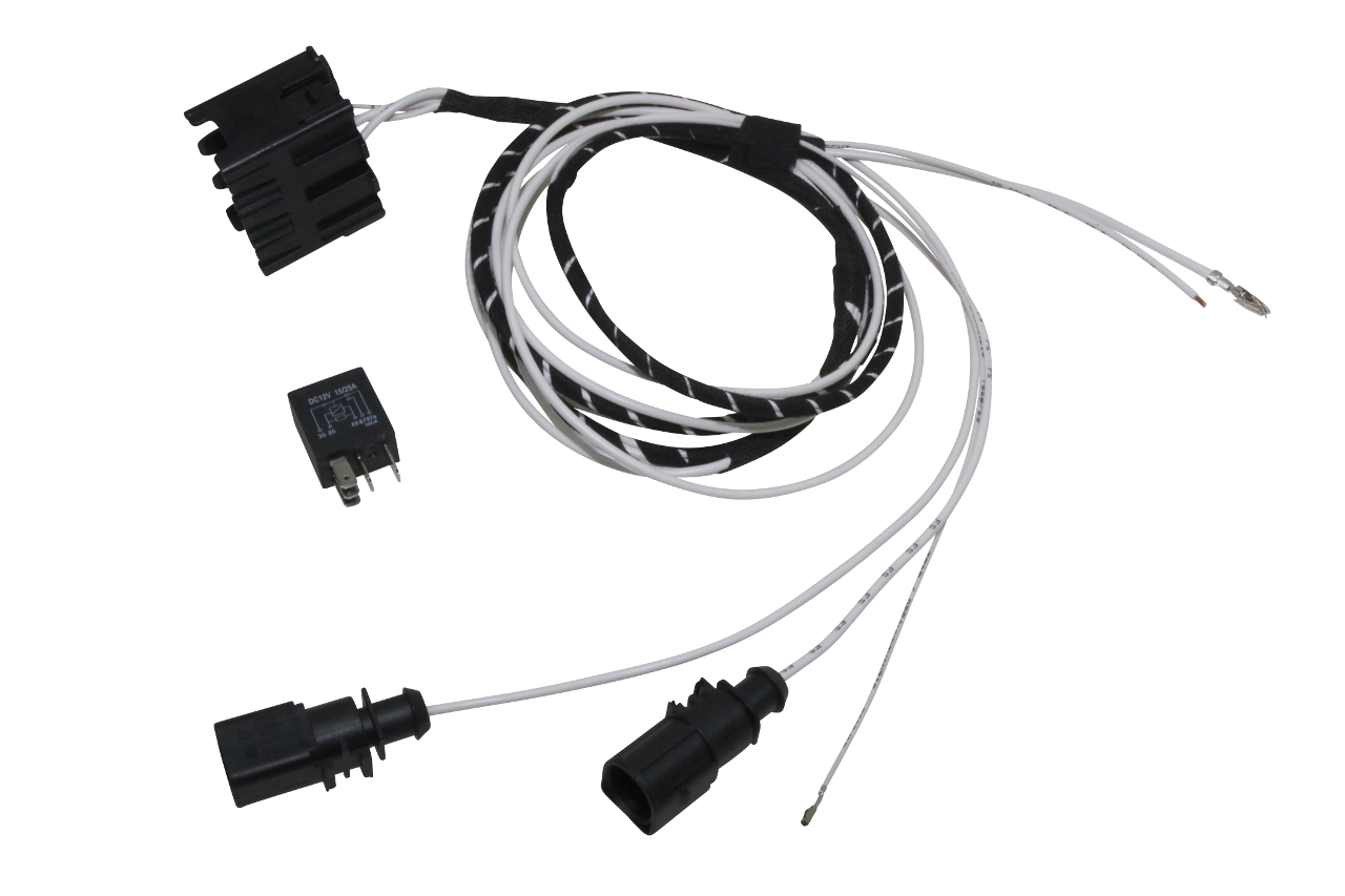 Cable set heated windscreen for Skoda Yeti 5L, Superb 3T