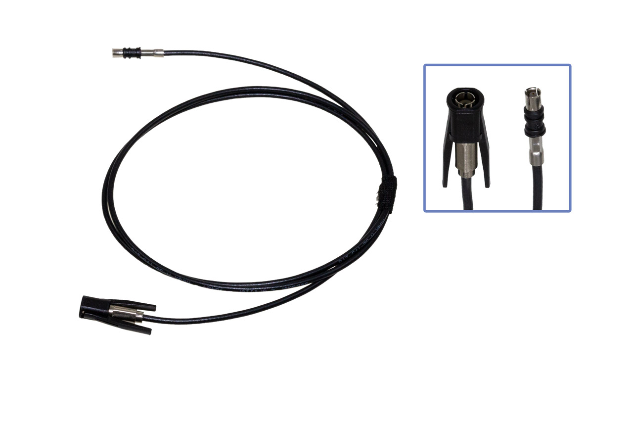 Fakra-cable WICLIC pin (male) to FAKRA socket (female)