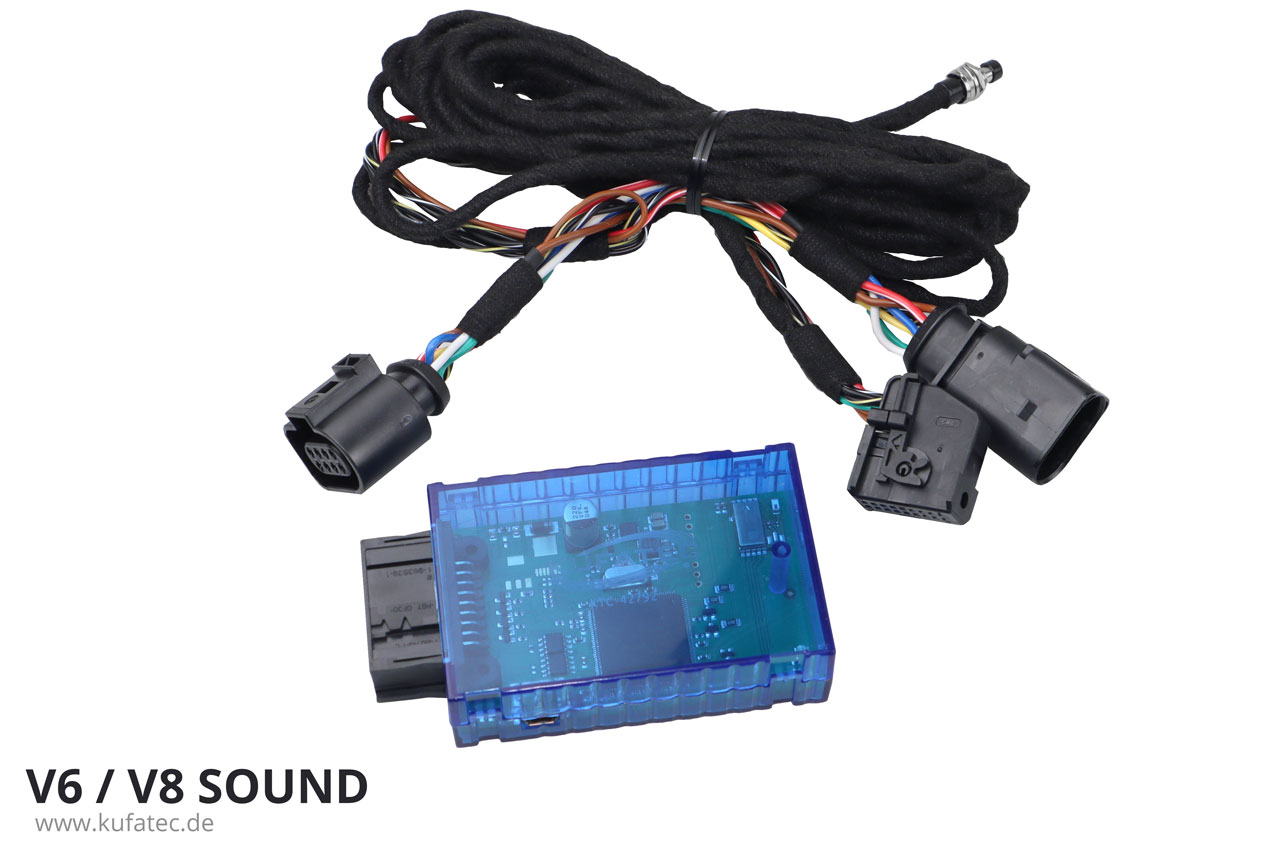 Sound Booster Pro Active Sound for Audi A4 8K, A5 8T