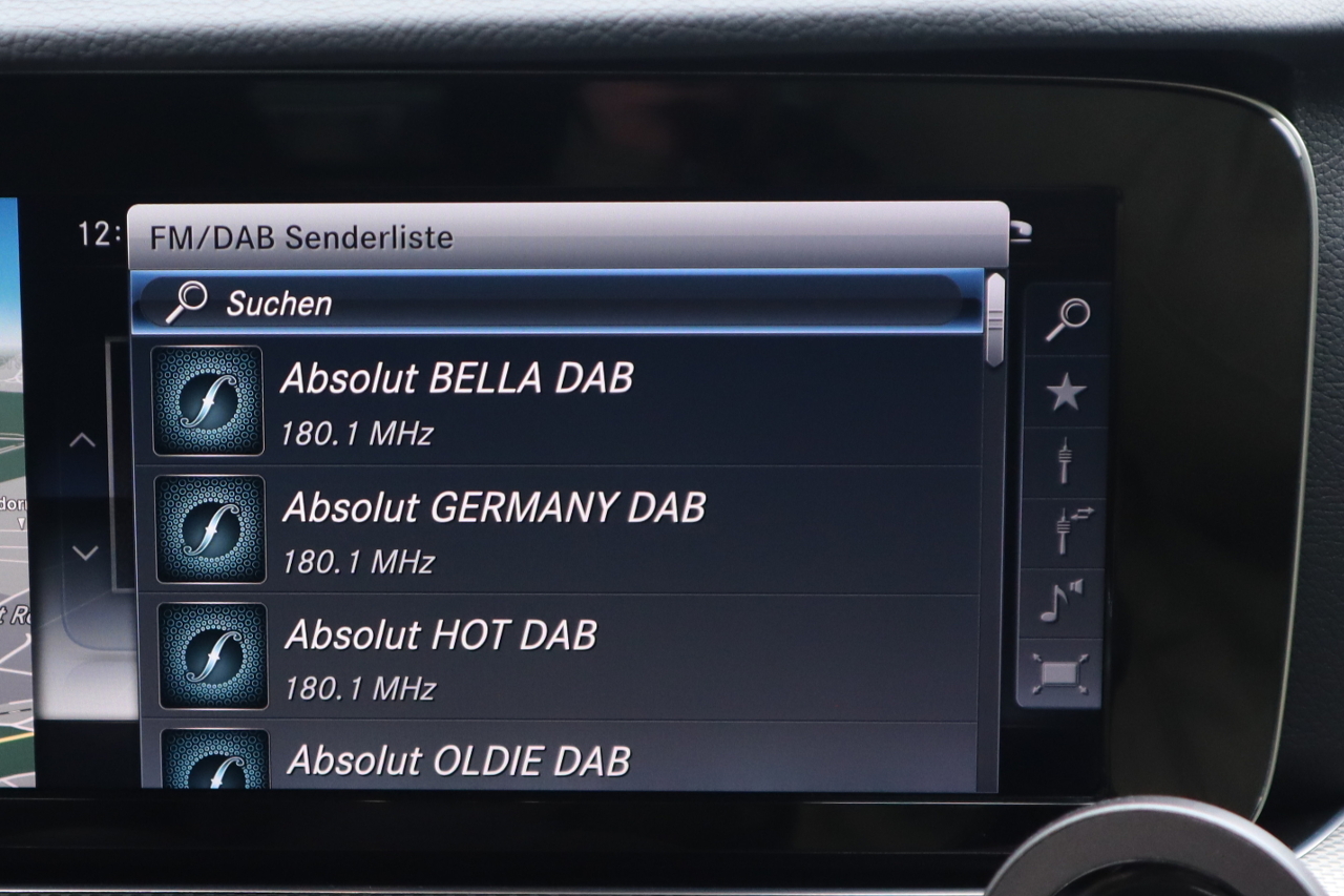 Komplettset zur Nachrüstung des DAB+ Code 537 für Mercedes Benz E-Klasse Baureihe 213