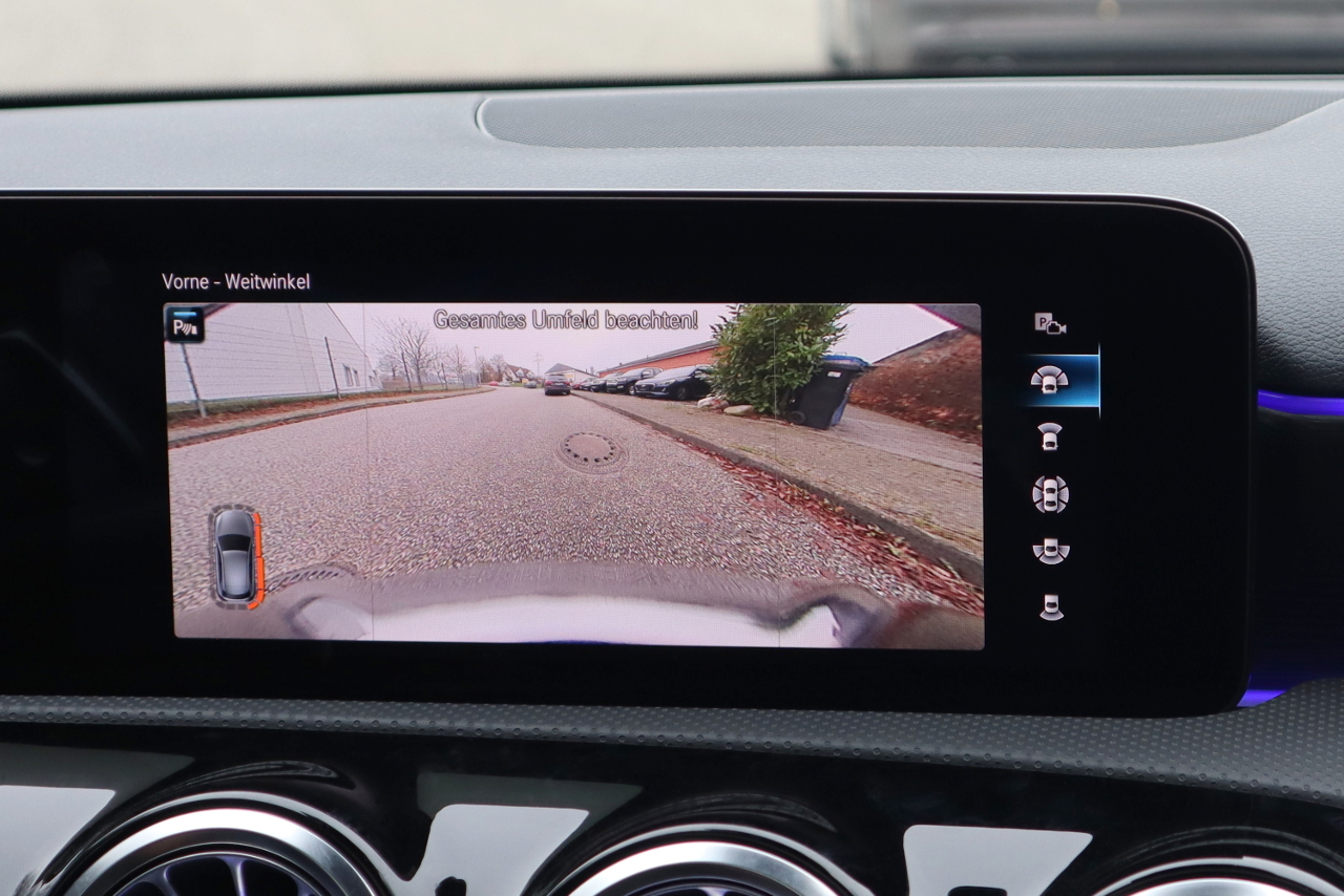 Komplettset zur Nachrüstung der 360°-Kamera Code 501 für Mercedes Benz A-Klasse W177 bis 2022
