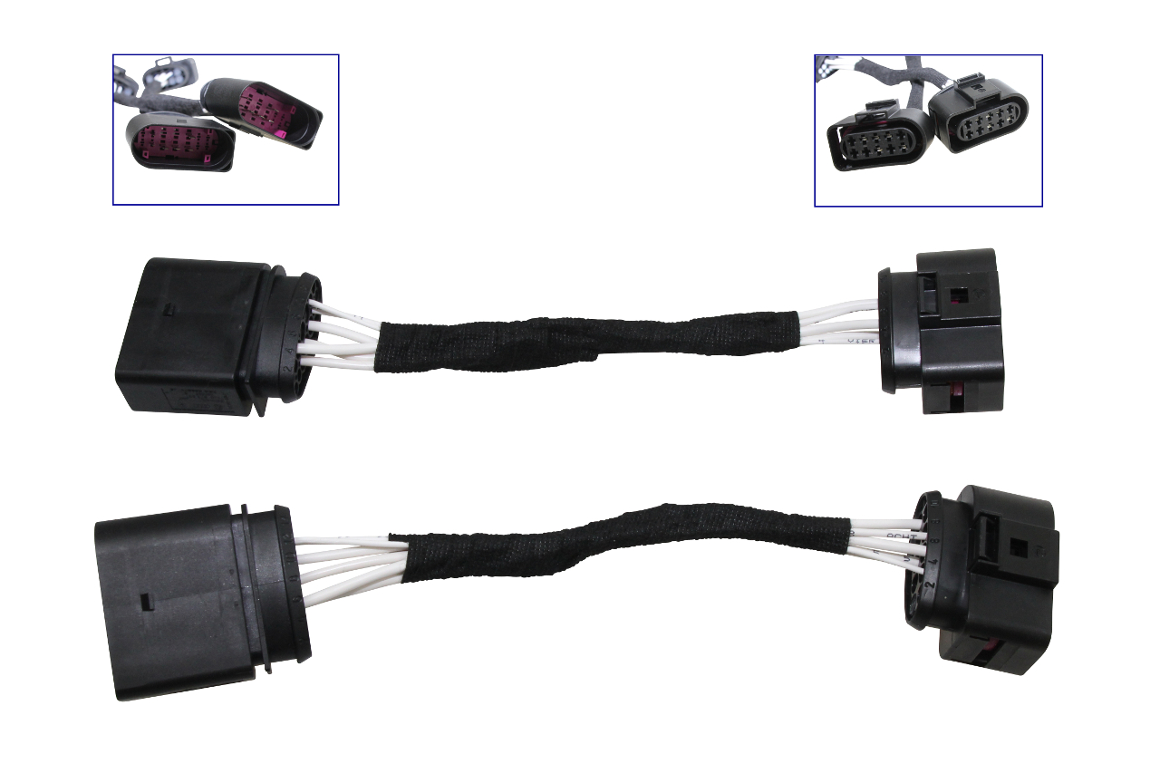 Xenon adapter to halogen headlights for VW Toruan 5T