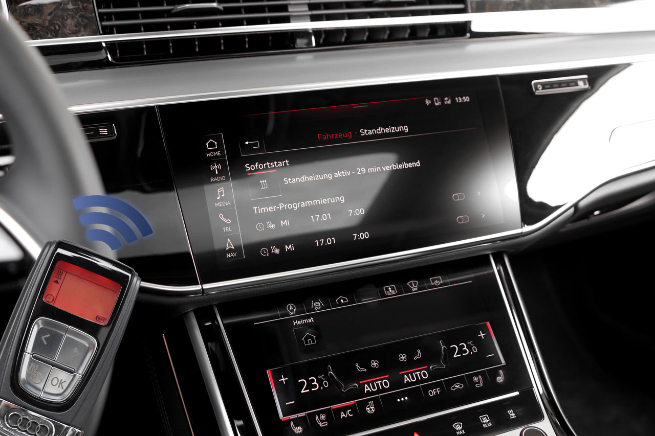 Nachrüst-Set Standheizung für Audi A8 4N