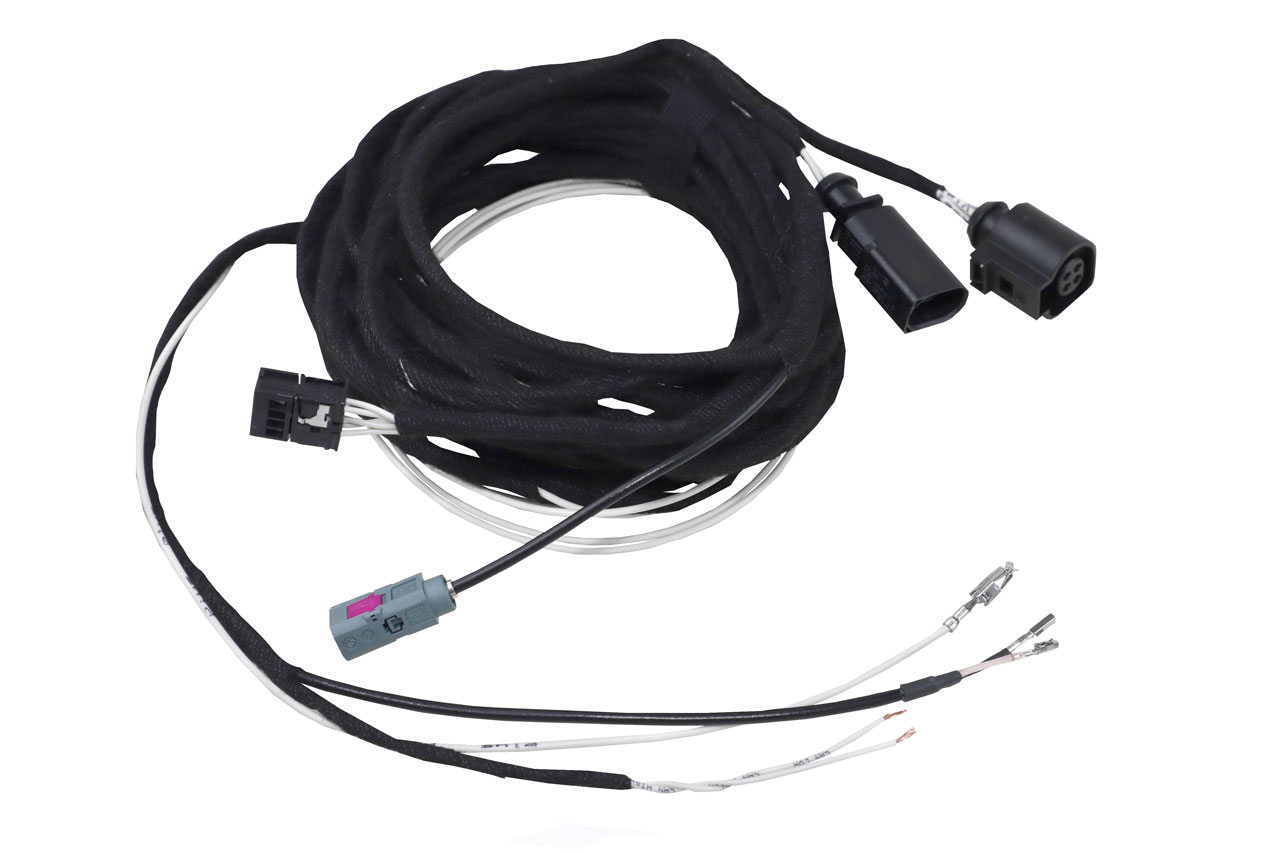 Rear view camera cable set for VW Passat B8