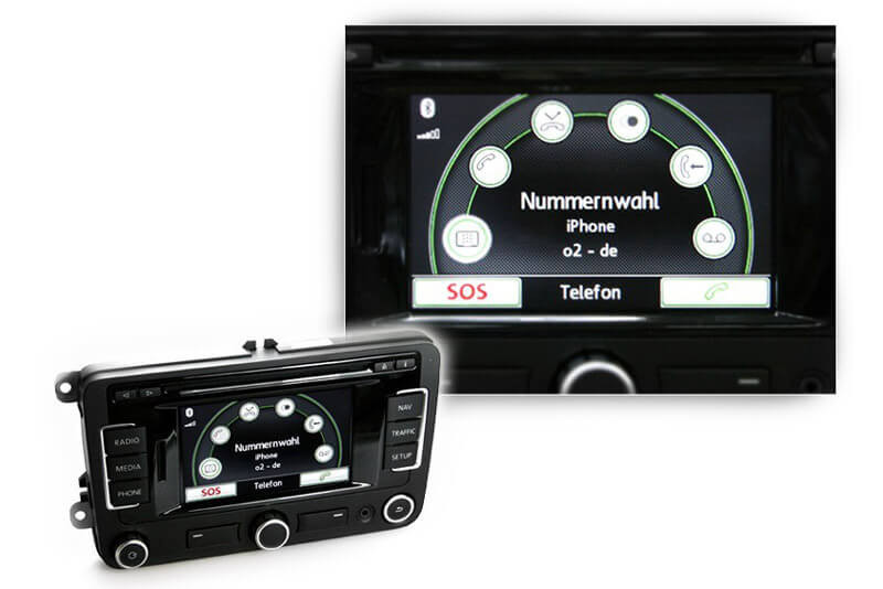 Handyvorbereitung für VW RNS 315 „Nur Bluetooth”