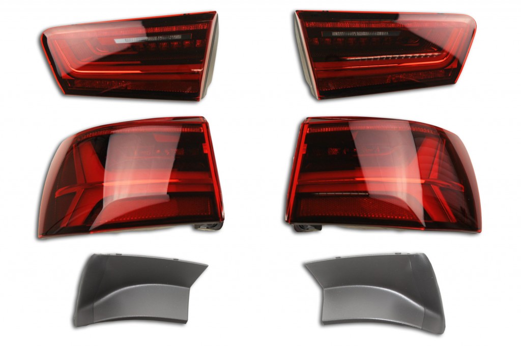 Komplett-Set LED Facelift Heckleuchten mit dynamischen Blinklicht für Audi A6 4G Avant
