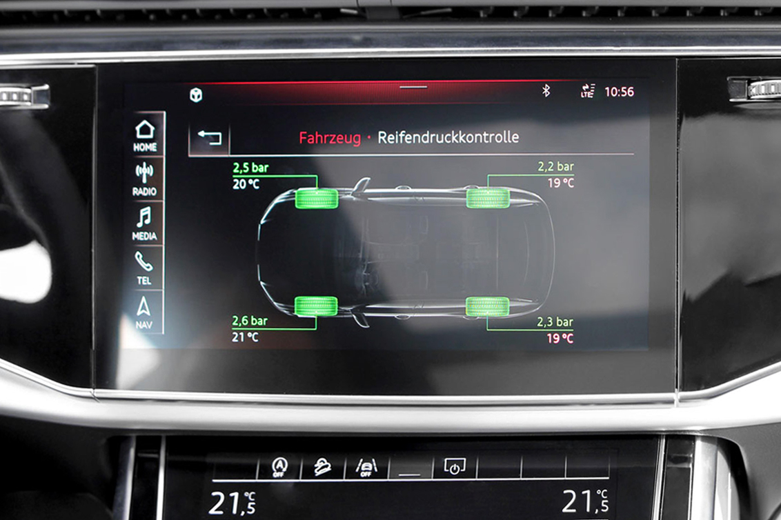 Reifendruck-Kontrollsystem (RDK) für Audi A6 4A, A7 4K