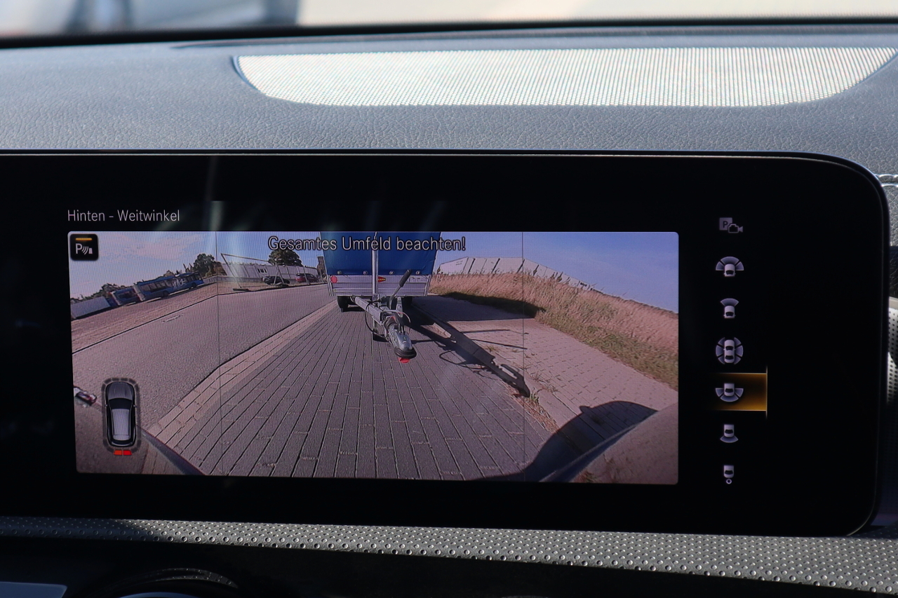 Komplettset zur Nachrüstung 360°-Kamera Code 501 für Mercedes Benz CLA-Klasse C/X 118