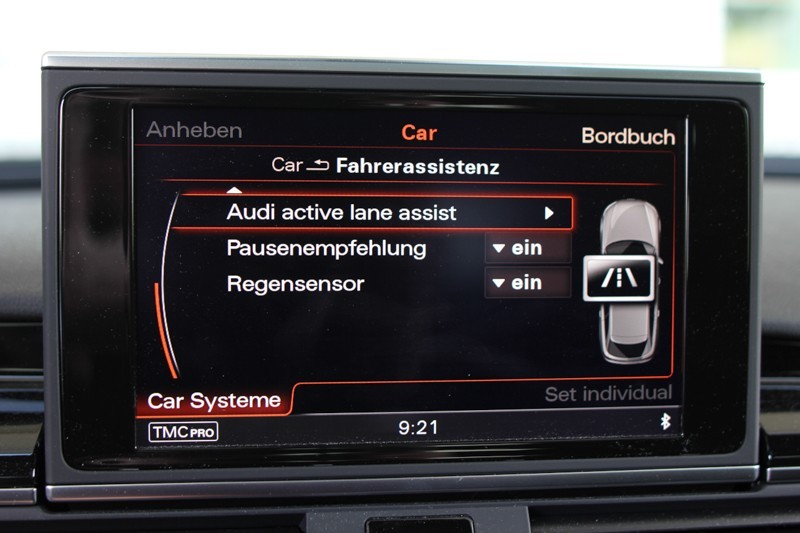 Active Lane Assist incl. traffic sign recognition for Audi A8 4H