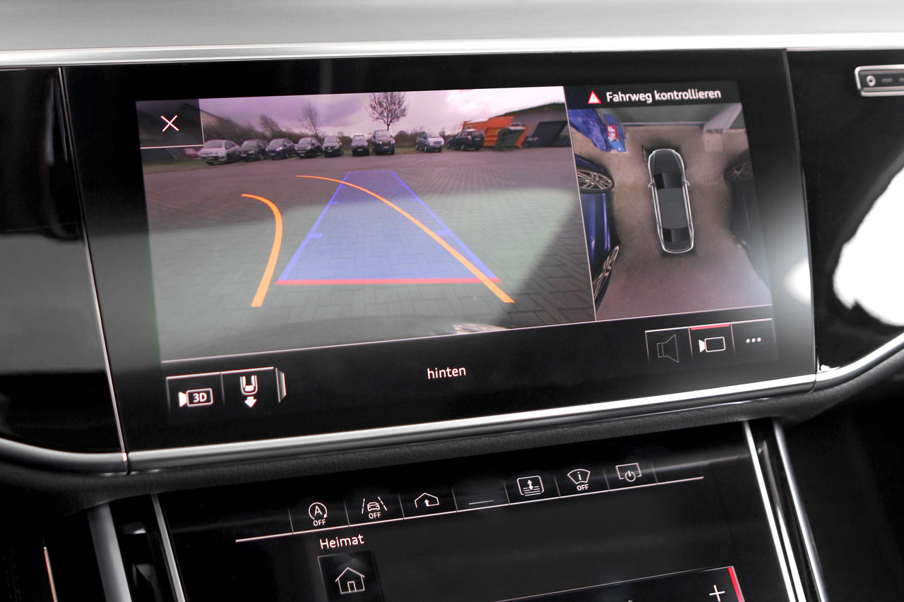 Umfeldkamera - 4 Kamera-System für Audi A8 4N