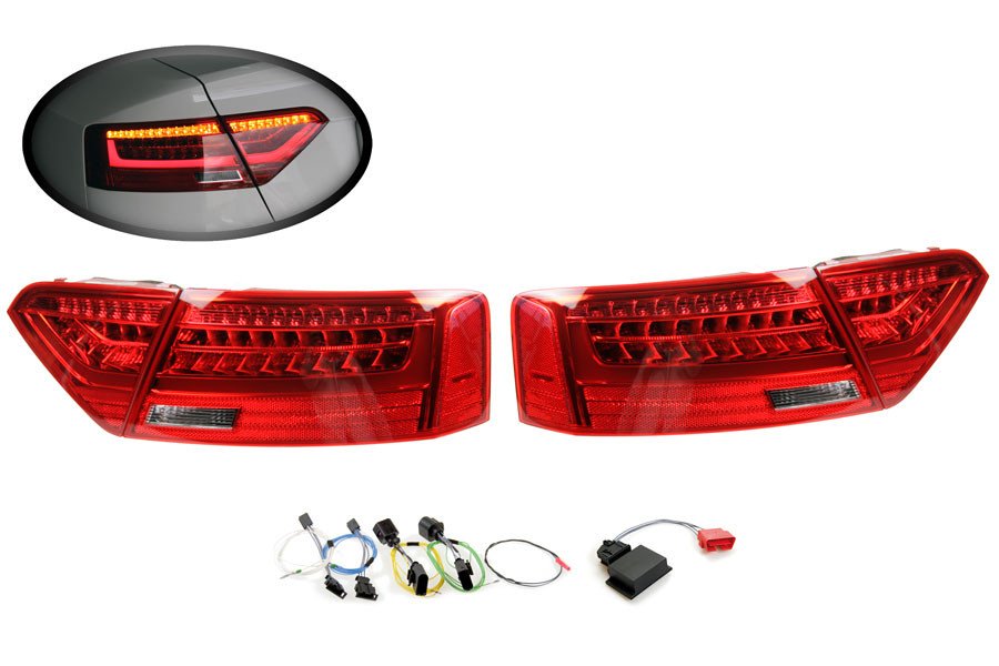 Complete set of LED taillights for Audi A5, S5 facelift