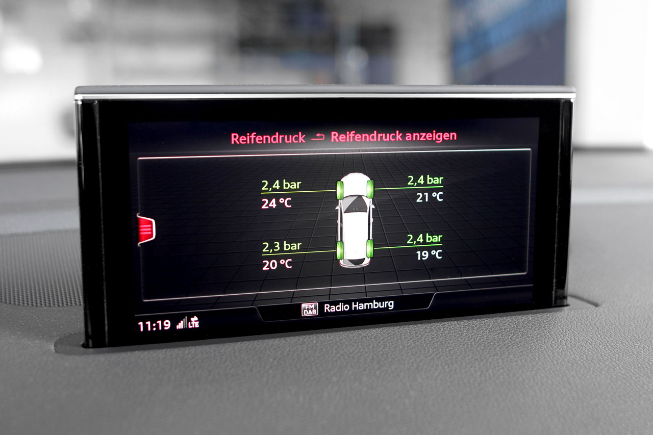 Reifendruck-Kontrollsystem (RDK) für Audi Q7 4M