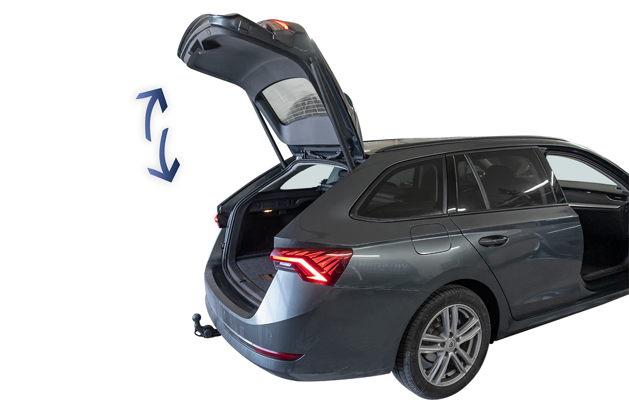 Complete kit sensor-operated electrical tailgate opening for Skoda Octavia NX stage wagon