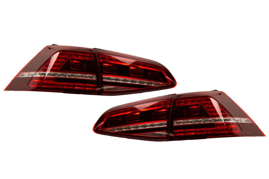 Complete set LED taillights for VW Golf 7 - Standard, darkened R-Golf