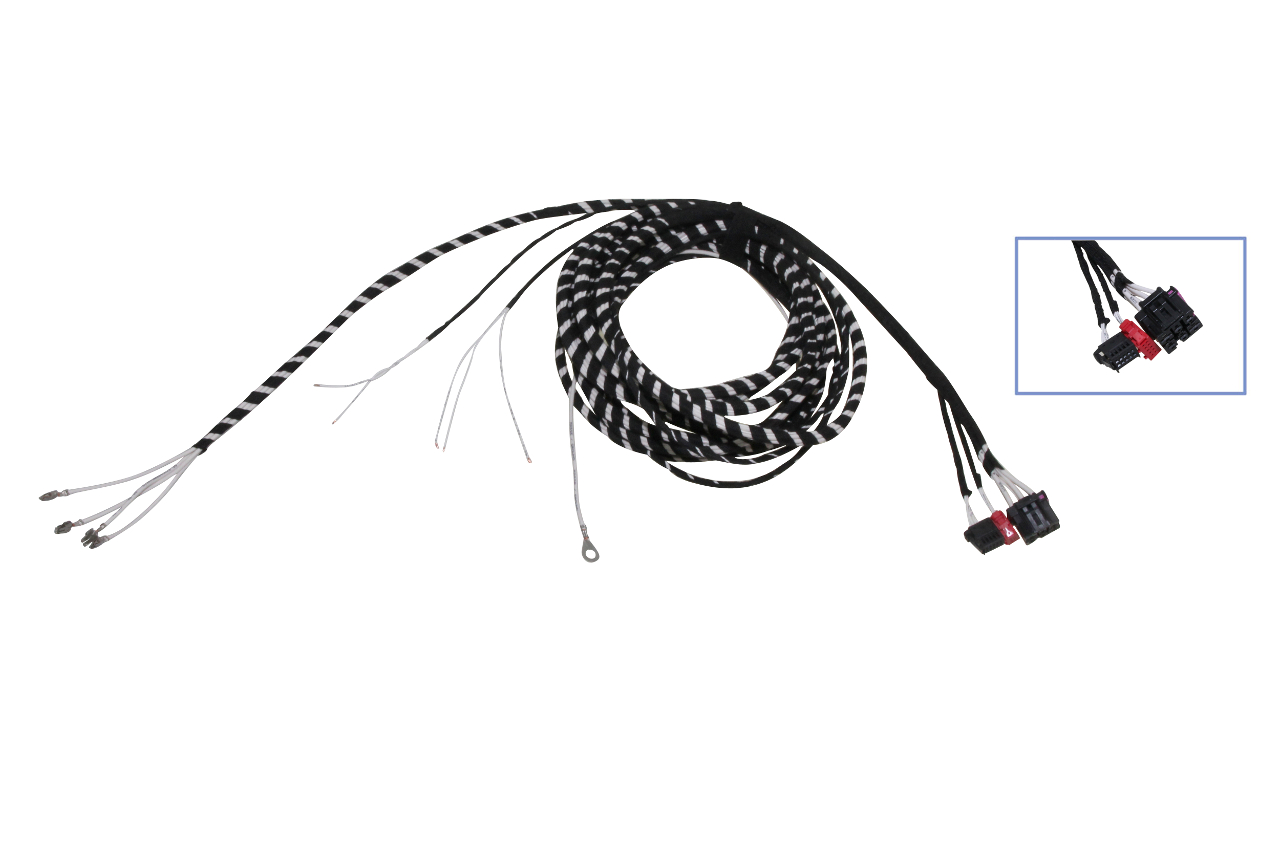 Kabelsatz Anhängerkupplung (AHK) - Zentralelektrik für Audi Q4 F4