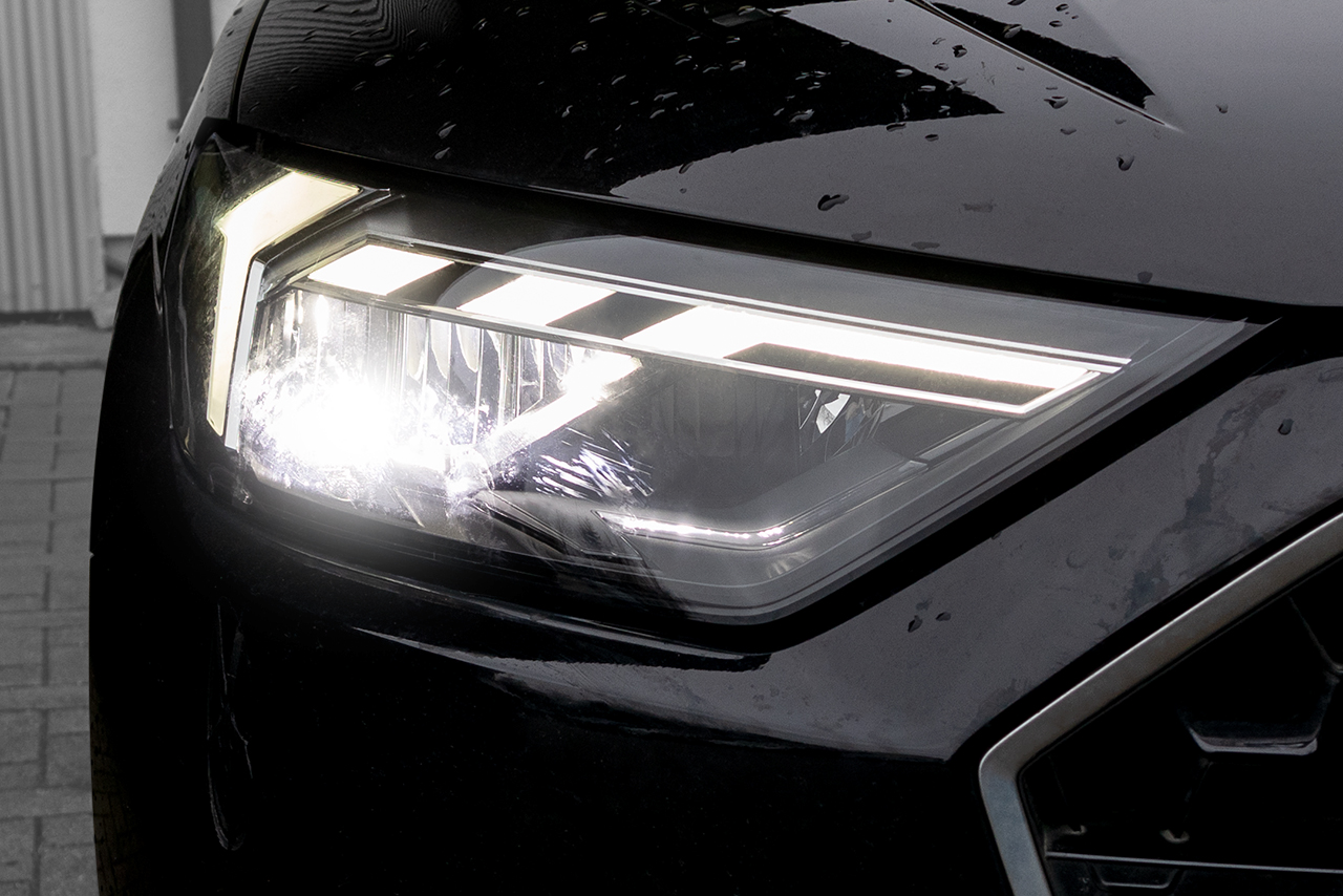 LED headlights with LED daytime running lights (DRL) for Audi A1 GB