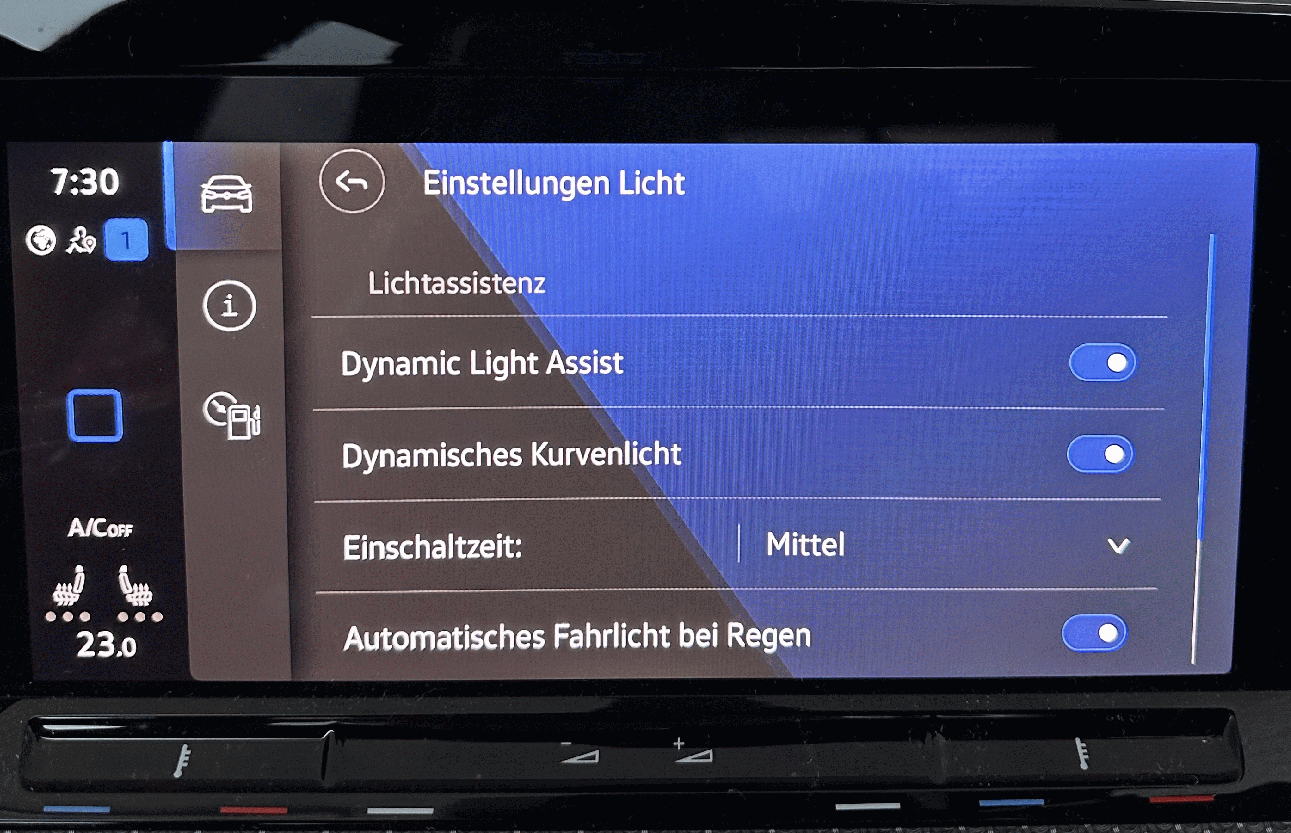 LED Matrix Scheinwerfer IQ Light mit dynamischem Blinklicht für VW Golf 8 VIII