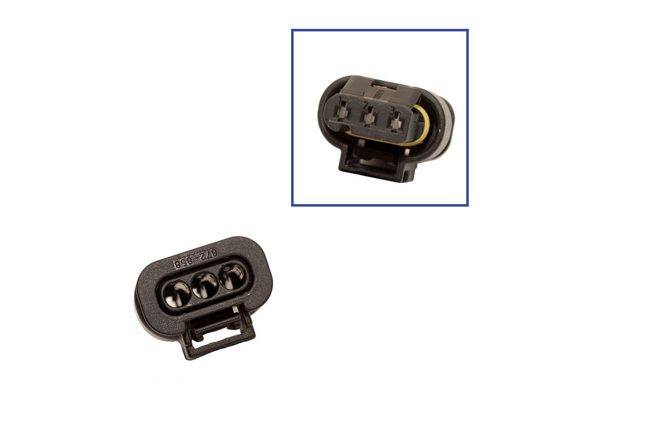 Repair kit connector 3 pin 3C0 973 203 MLK coupling for VW Audi Seat Skoda
