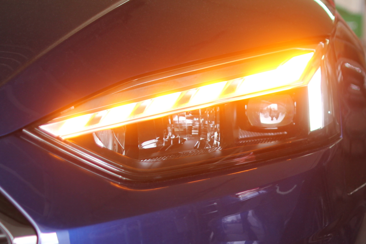 LED Matrix Headlights LED DRL with dynamic blinker for Audi A5 F5