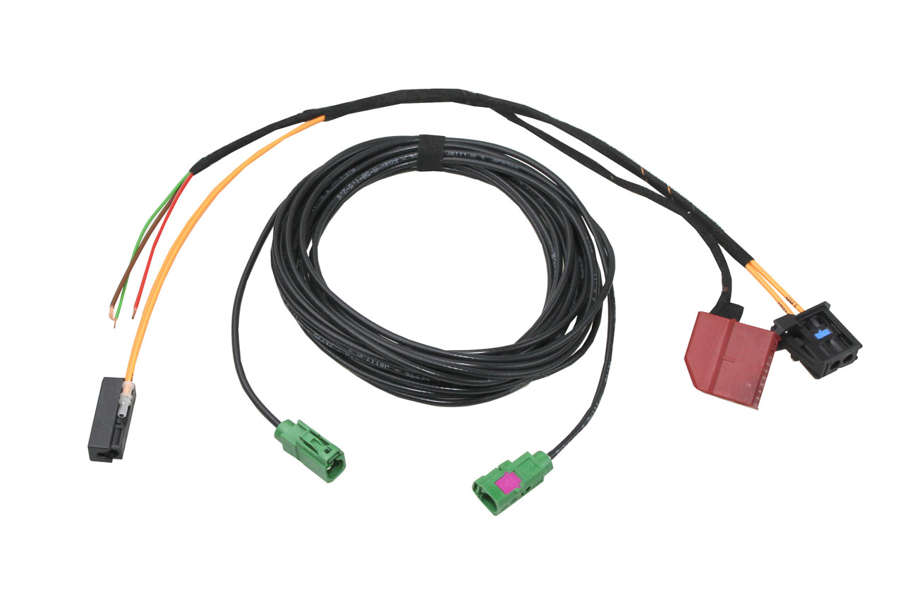 TV Tuner cable set for VW Touareg 7P RNS 850