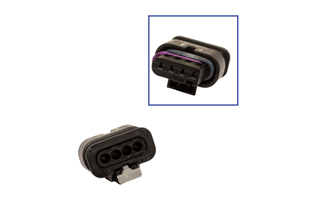 Repair kit connector 4 pin 4F0 973 704 socket housing for VW Audi Seat Skoda