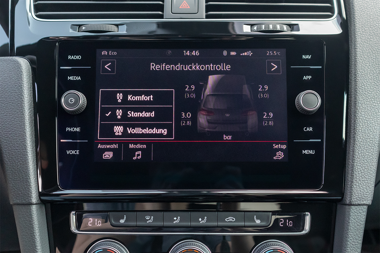 Reifendruck-Kontrollsystem (RDK) für VW Golf 7 VII
