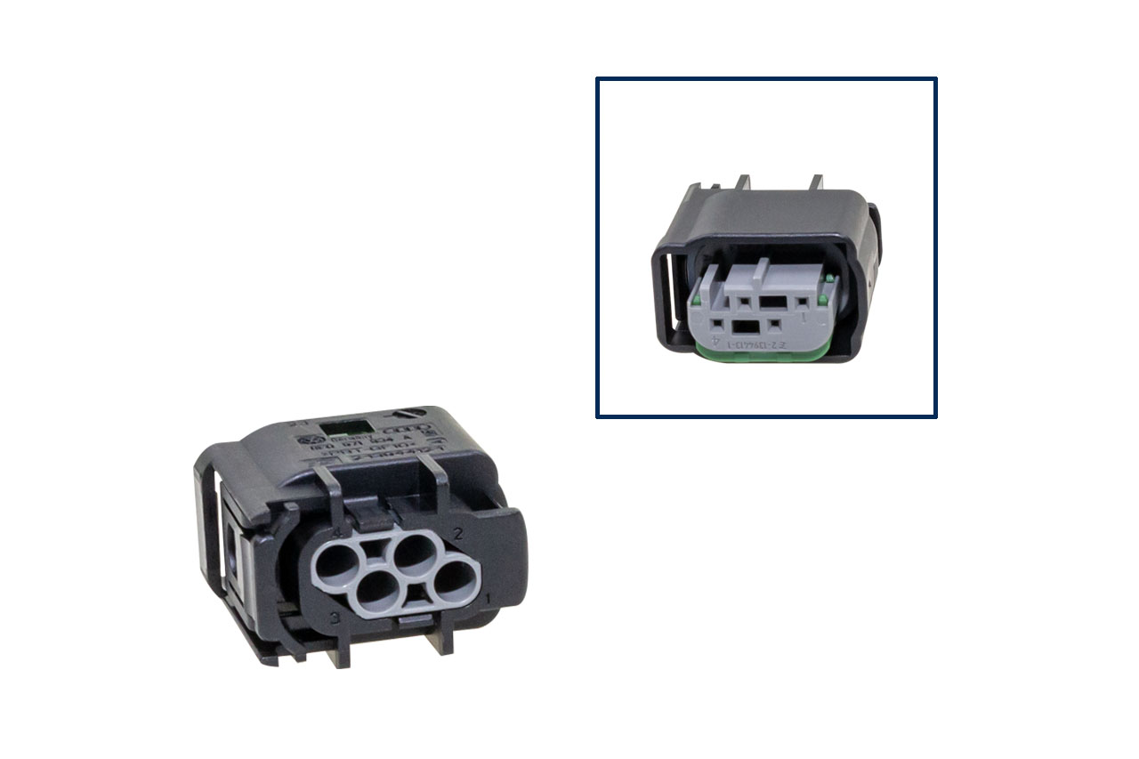 Repair kit connector 4 pin MQS 8E0 971 934 A plug housing for VW Audi Seat Skoda