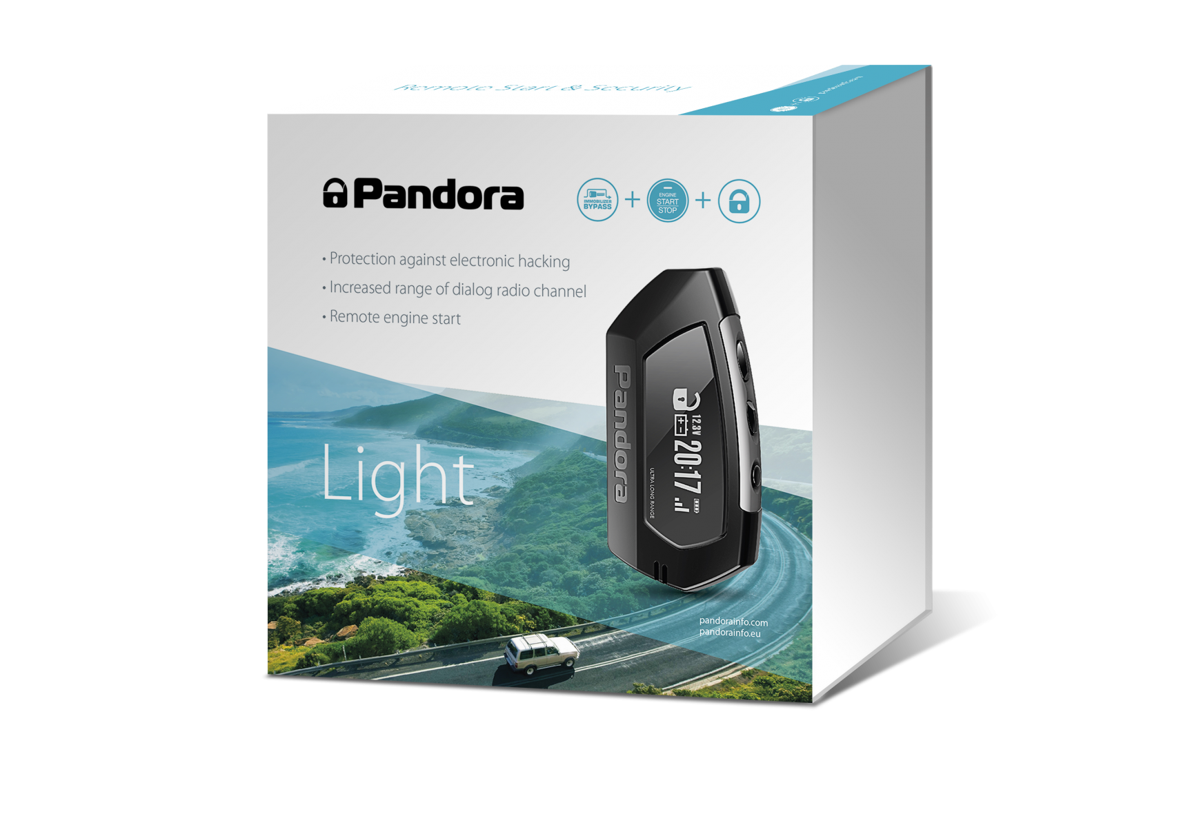 Car Alarm System Pandora Light Pro