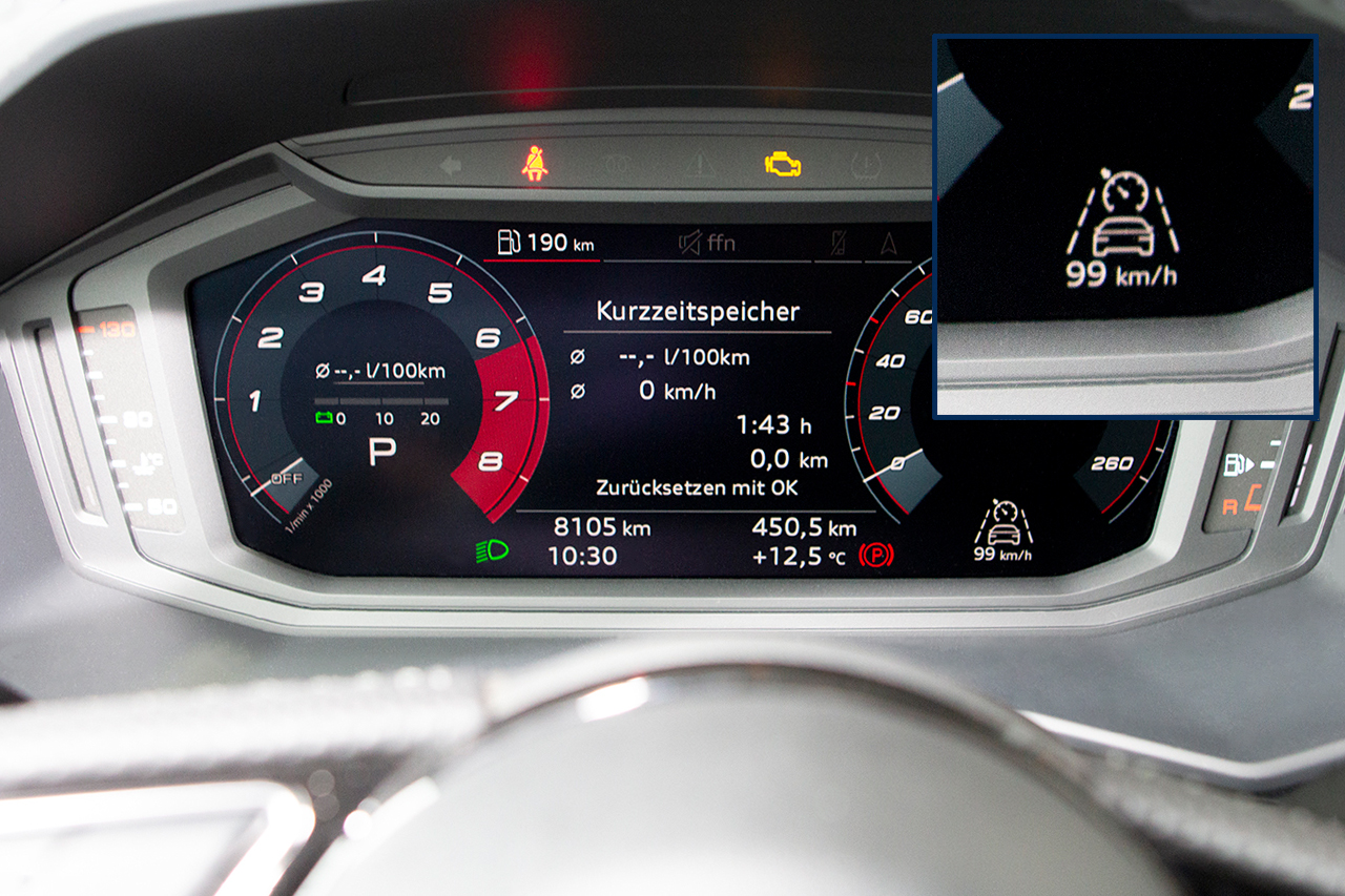 GRA (Tempomat) Komplett-Set für Audi Q3 F3