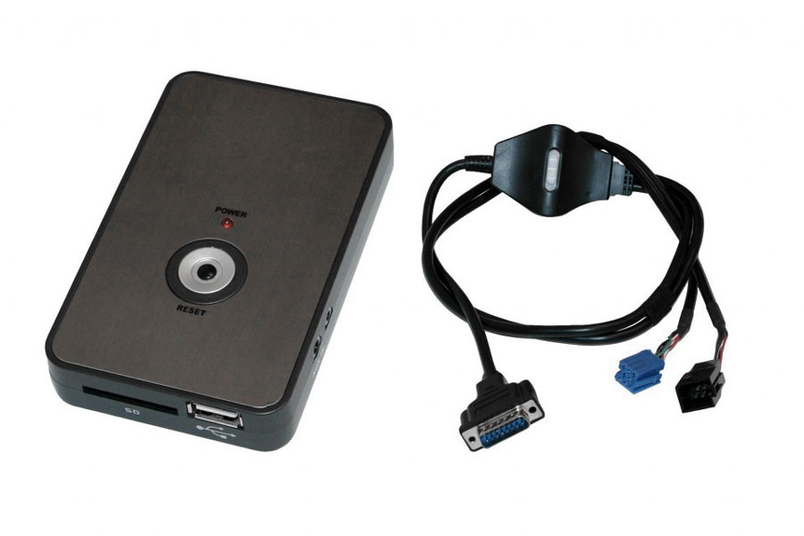 Digital Music Interface USB SD Mini ISO for Audi, VW, Seat, Skoda