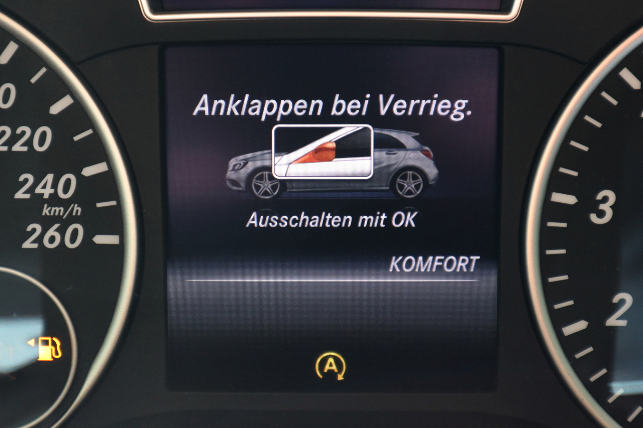 Komplettset el. anklappbare Außenspiegel Code 500 für Mercedes Benz A-Klasse W176