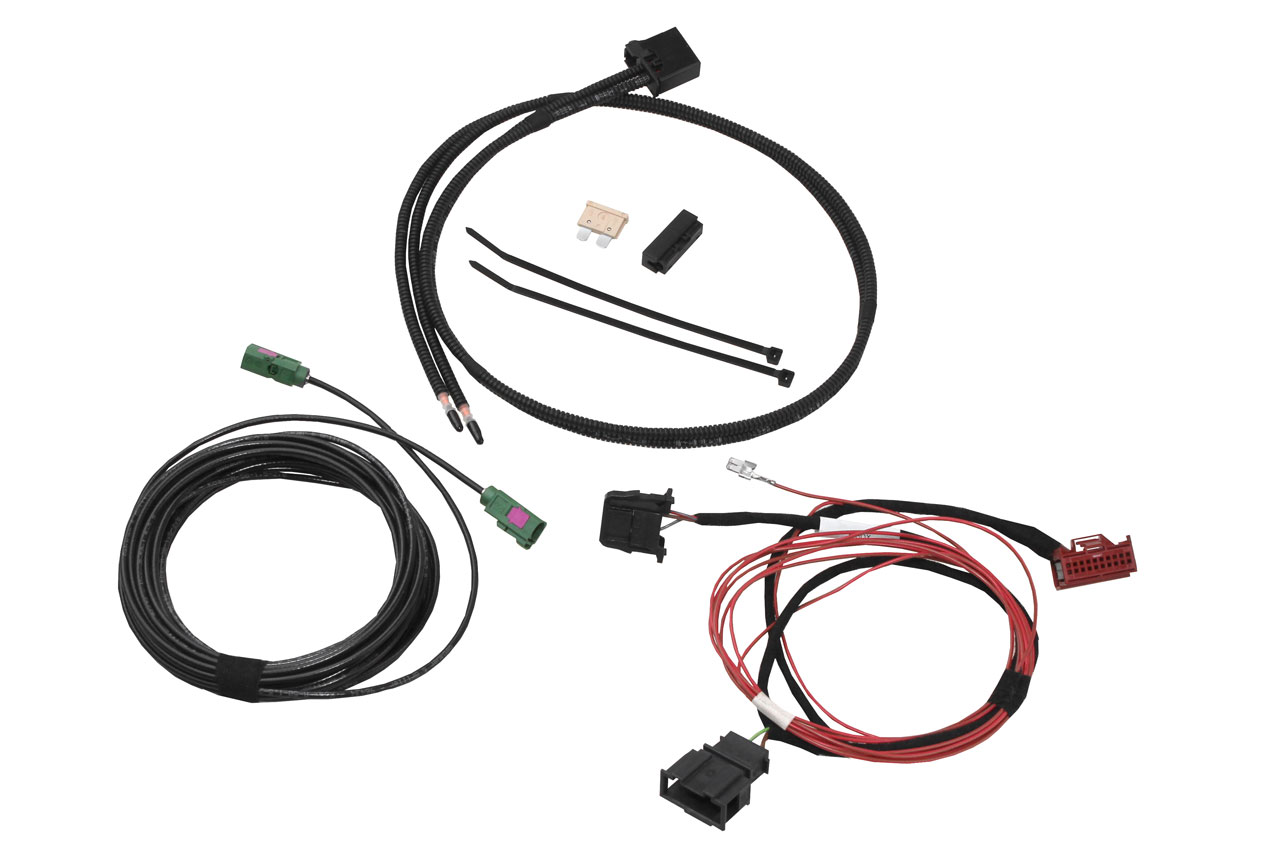 Kabelsatz TV-Tuner für Audi A4 8K, A5 8T inkl. LWL MMI 2G