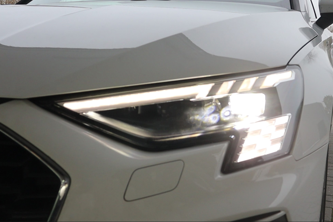 LED Matrix headlights with LED DRL and dynamic blinker for Audi A3 8Y