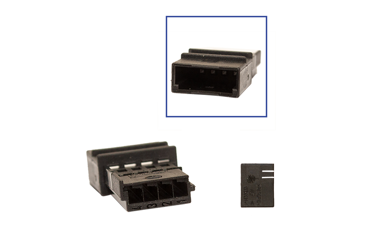 Repair kit connector 4 pin 8E0 972 643 socket housing for VW Audi Seat Skoda