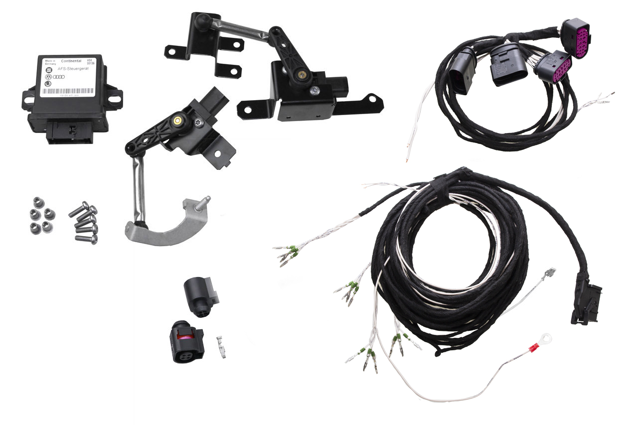 Complete set Automatic headlight range control for VW T6.1 SH