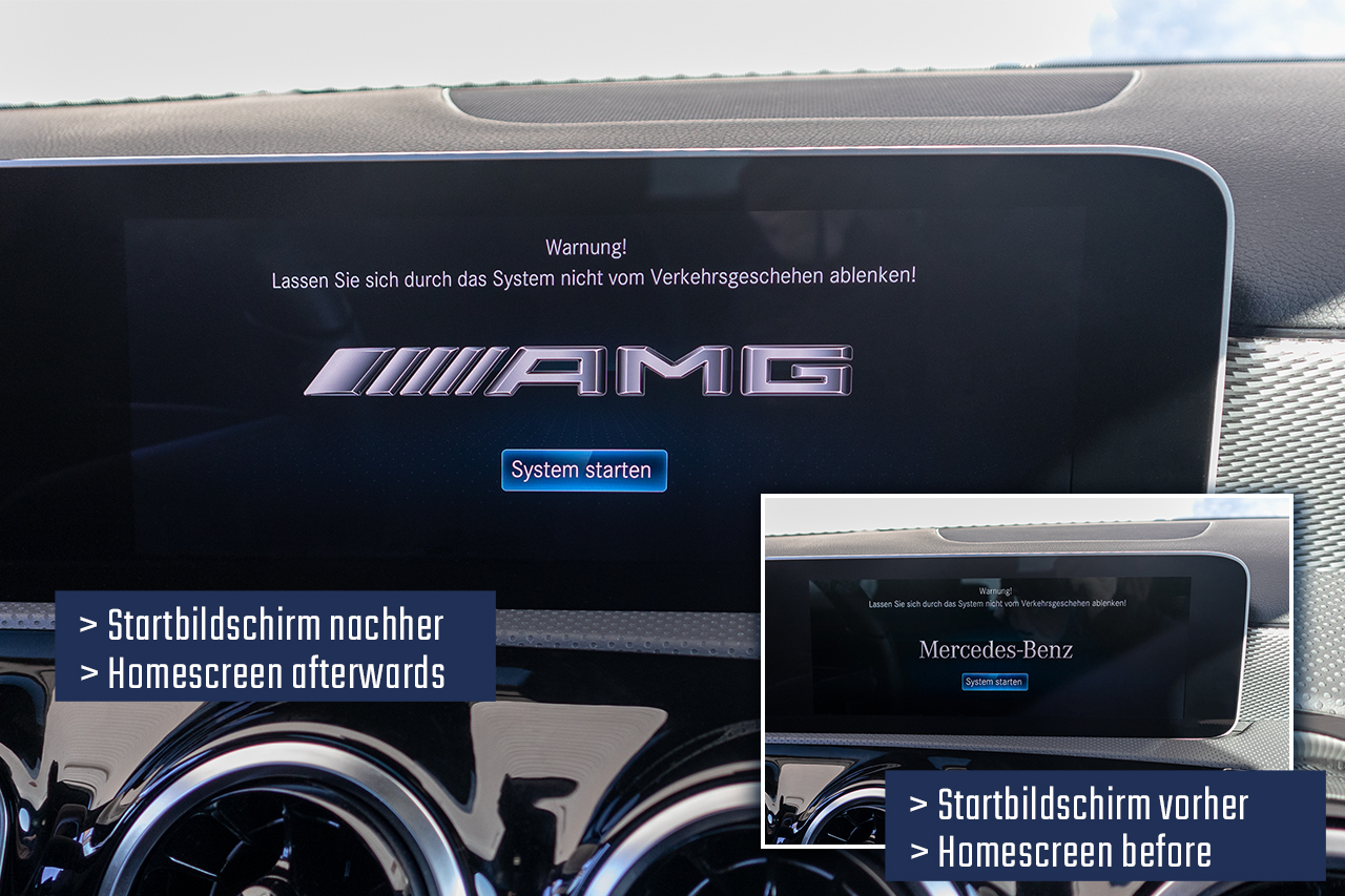 Codierdongle Aktivierung AMG Startlogo für Mercedes Benz